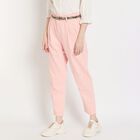 Ladies' Cotton Jeans, Pink, small image number null