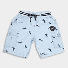 Boys' Cotton Bermudas, Light Blue, small image number null