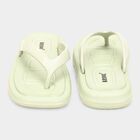 Womens Moulded Sliders, हरा, small image number null