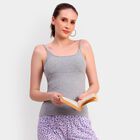 Ladies' Slips, Melange Light Grey, small image number null