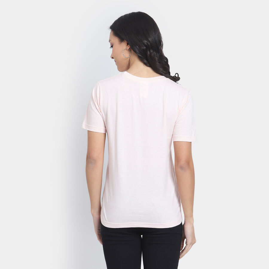 Ladies' Cotton T-Shirt, Light Pink, large image number null