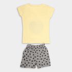Girls' Short Set, Yellow, small image number null