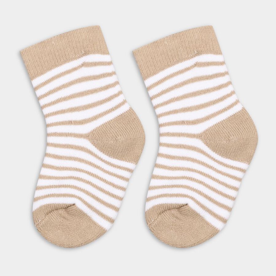 Infants' Socks, Beige, large image number null