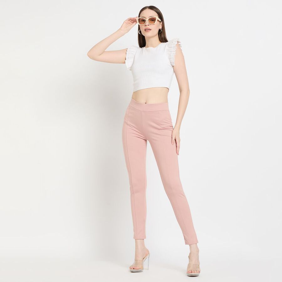 Ladies' Trousers, Pink, large image number null