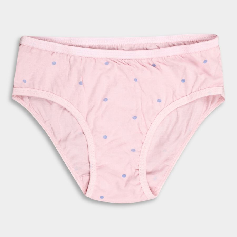 Girls' Cotton Panty, Pink, large image number null