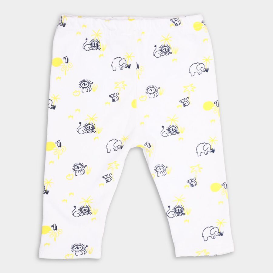 Infants' 100% Cotton Pyjama, Yellow, large image number null