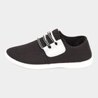 Men's Solid Sneaker, Black, small image number null