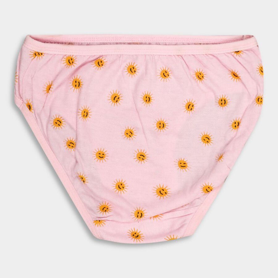 Girls' Cotton Panty, Pink, large image number null