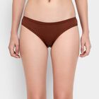 Ladies' Cotton Panty, Brown, small image number null