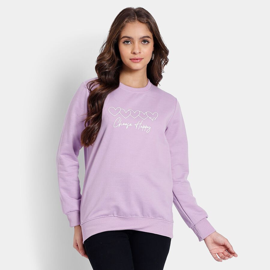 Ladies' Sweatshirt, Lilac, large image number null