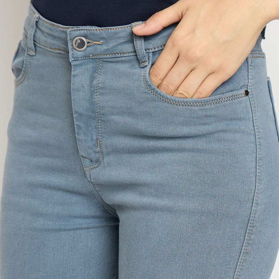 Ladies' Jeans, हल्का ग्रे, large image number null