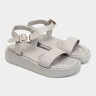 Womens Sandals, ग्रे, small image number null