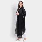 Ladies' Dupatta, Black, small image number null