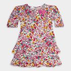 Girls' Frock, Pink, small image number null