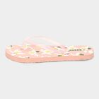 Womens Printed Sliders, पीच, small image number null