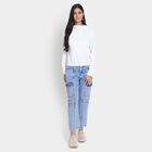 Ladies' Jeans, मध्यम नीला, small image number null