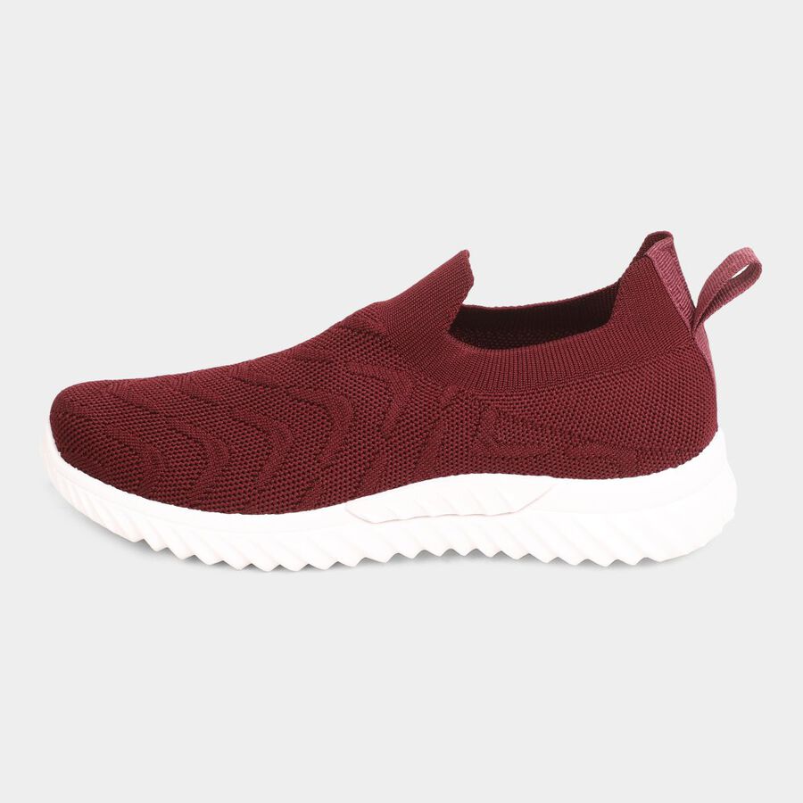 Womens Moulded Casual Shoes, मरून, large image number null