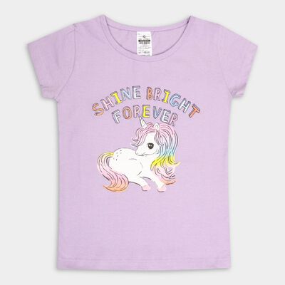 Girls' Cotton T-Shirt