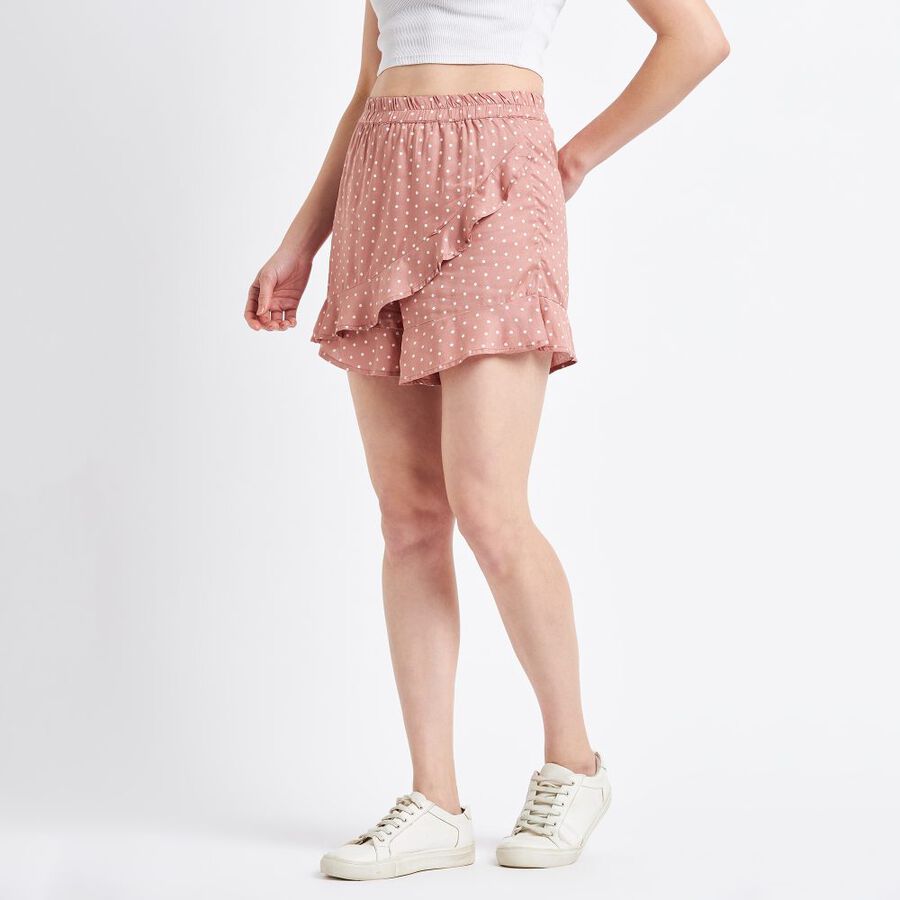 Ladies' Shorts, गुलाबी, large image number null