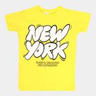 Boys' Cotton T-Shirt, Mustard, small image number null