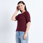 Ladies' Top, Wine, small image number null