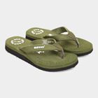 Ladies' Print Sliders, Olive, small image number null