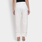 Ladies' Cotton Palazzo, Off White, small image number null