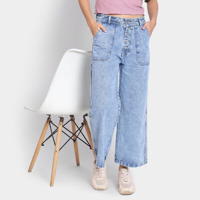 Ladies' 100% Cotton Jeans