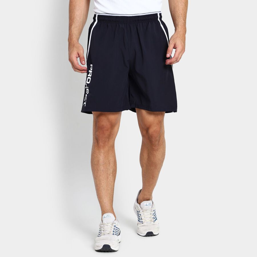 Men's Bermudas, Navy Blue, large image number null