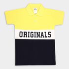 Boys' Cotton T-Shirt, Yellow, small image number null