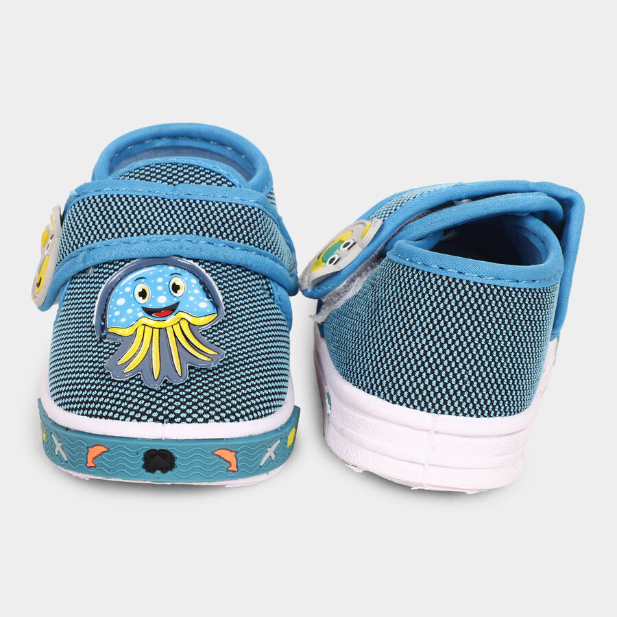 Infants' Shoes, Teal Blue, large image number null