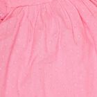 Infants' Cotton Frock, Pink, small image number null