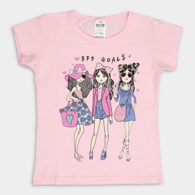 Girls' Cotton T-Shirt