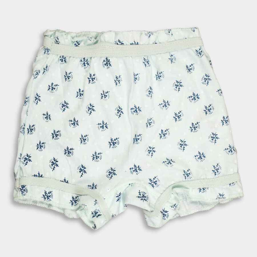 Girls' Cotton Bloomer, Light Blue, large image number null