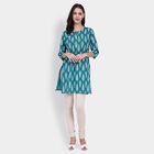 Ladies' Kurta, गहरा हरा, small image number null