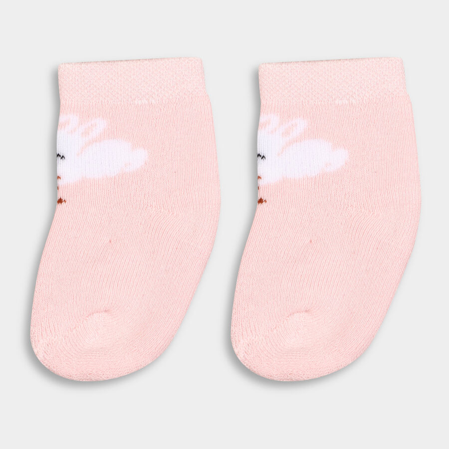 Infants' Socks, Pink, large image number null