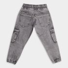 Boy's Jeans, हल्का ग्रे, small image number null