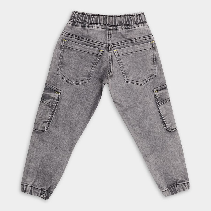 Boy's Jeans, हल्का ग्रे, large image number null