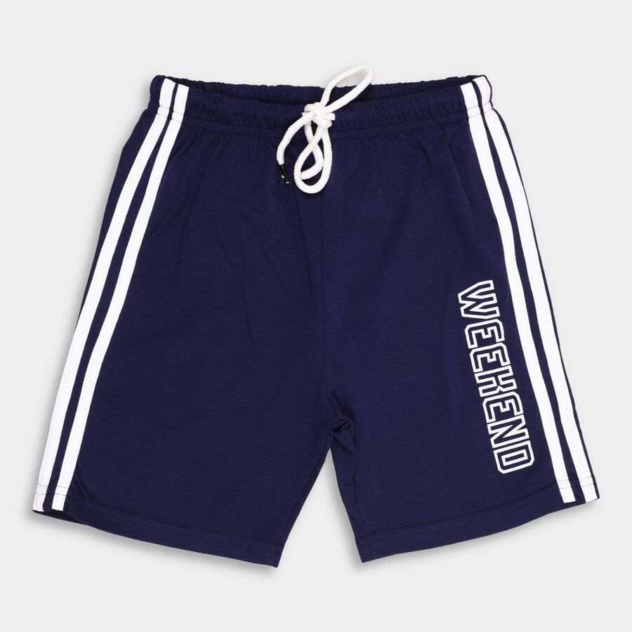 Boys' Bermudas, नेवी ब्लू, large image number null