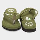 Ladies' Print Sliders, Olive, small image number null