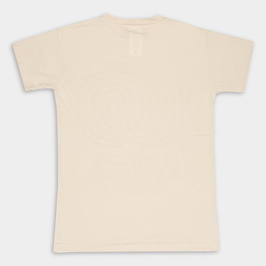 Boys' T-Shirt, Beige, large image number null