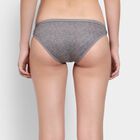 Ladies' Cotton Panty, Dark Grey, small image number null