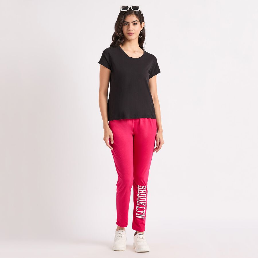 Ladies' Track Pant, Fuchsia, large image number null