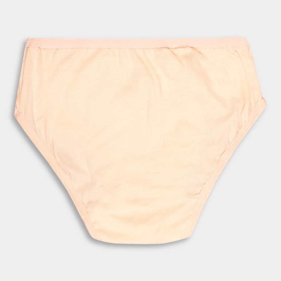 Girls' Cotton Panty, White, large image number null