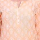 Ladies' Kurta, Peach, small image number null