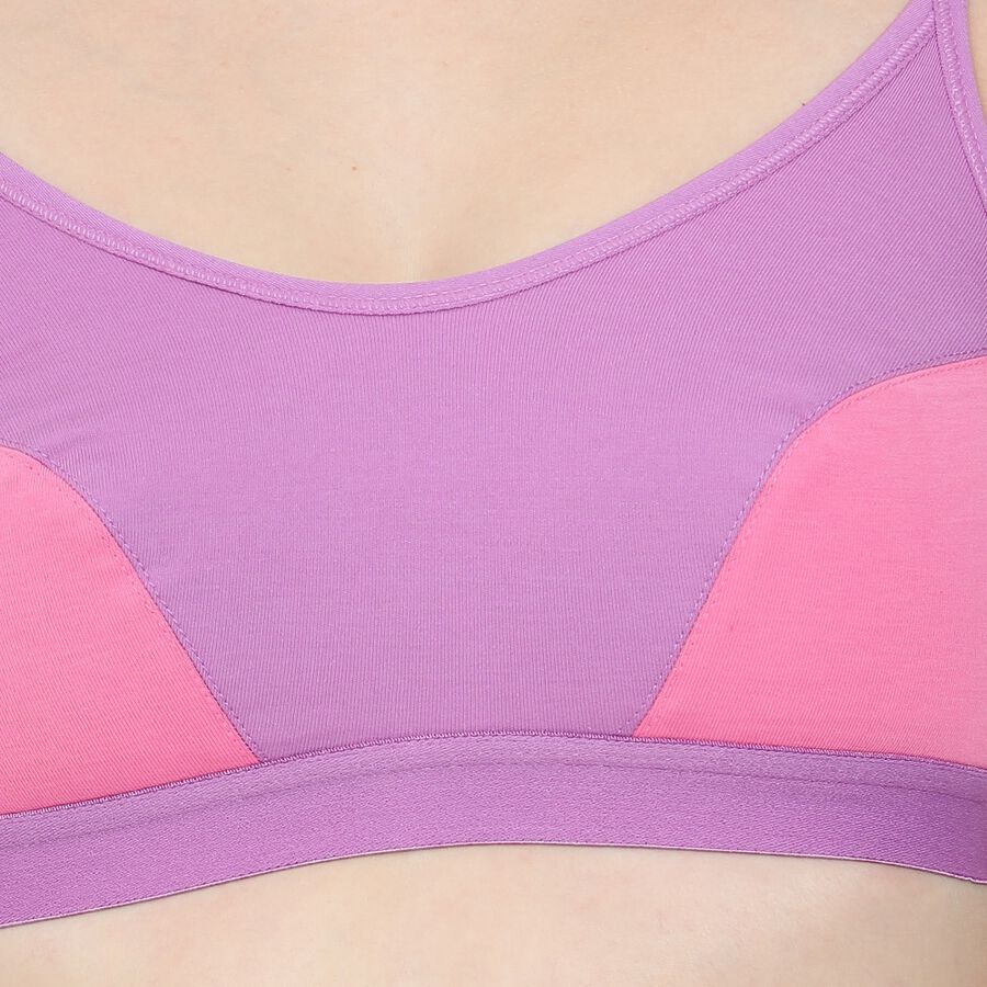 Ladies' Bra, Lilac, large image number null