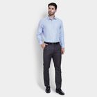 Men's Cotton Formal Shirt, Mid Blue, small image number null