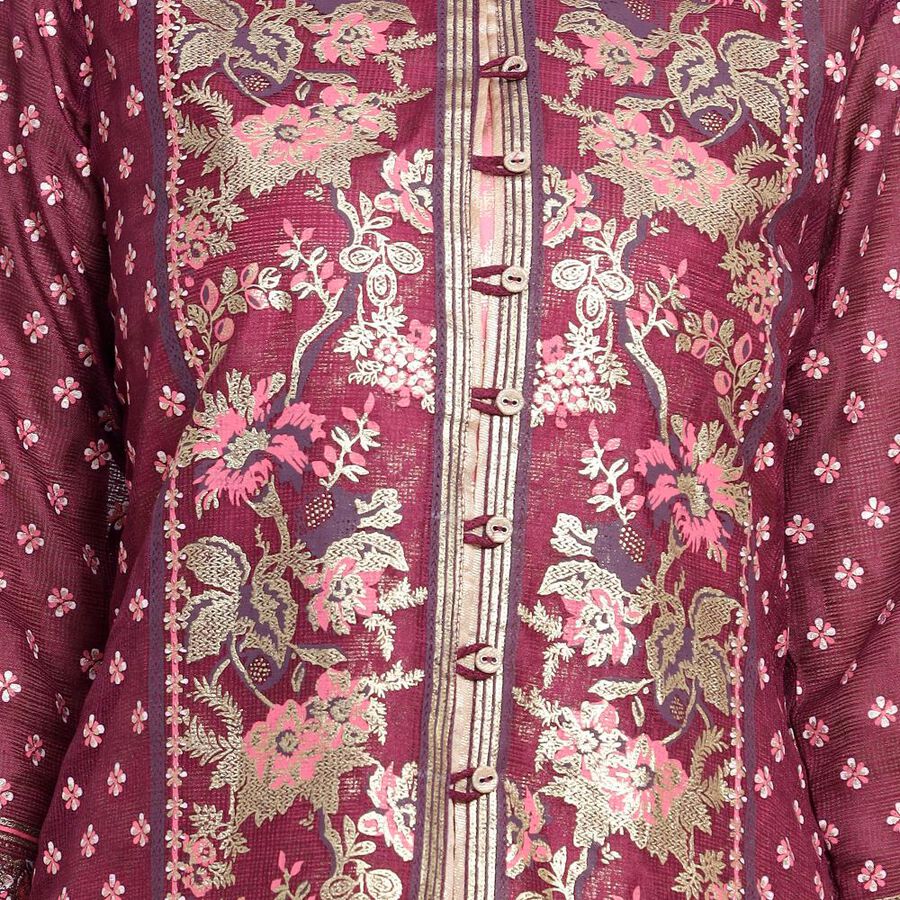 3/4th Sleeves Kurta, Pink, large image number null