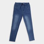 Boy's Jeans, मध्यम नीला, small image number null