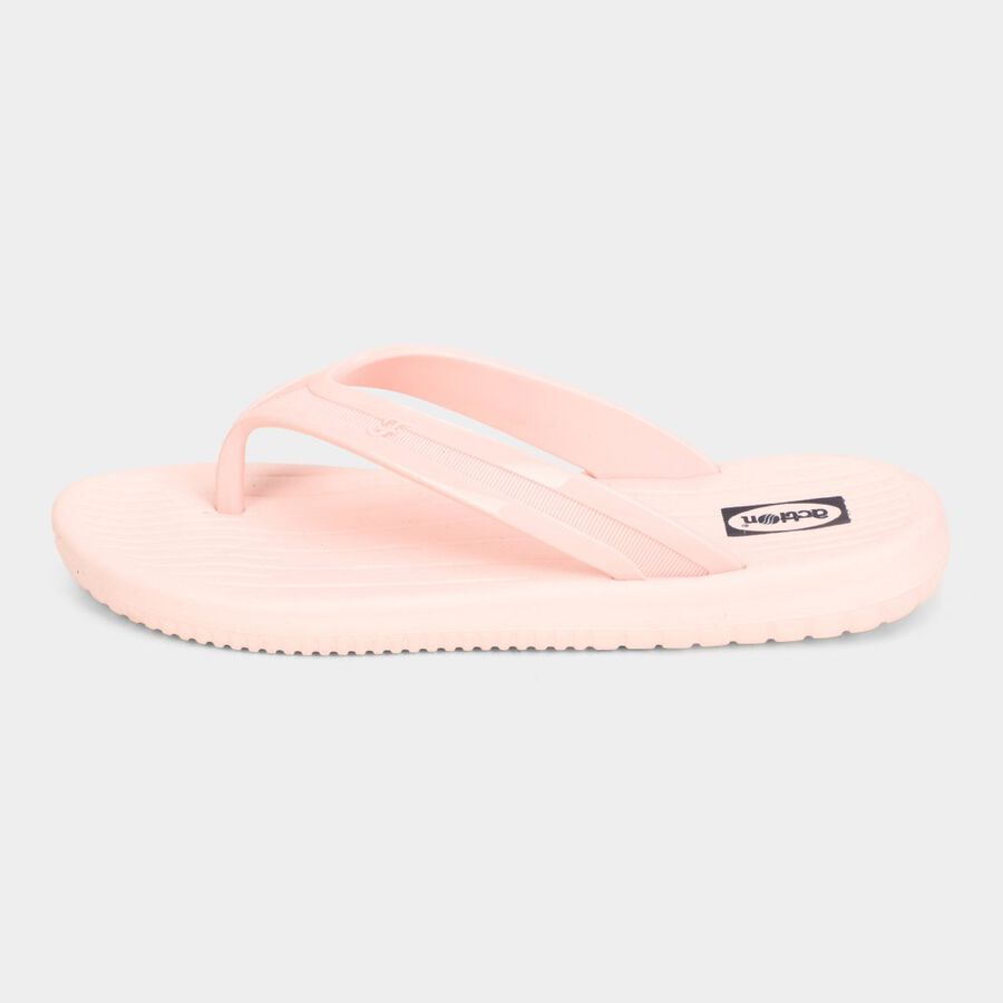 Womens Moulded Sliders, गुलाबी, large image number null